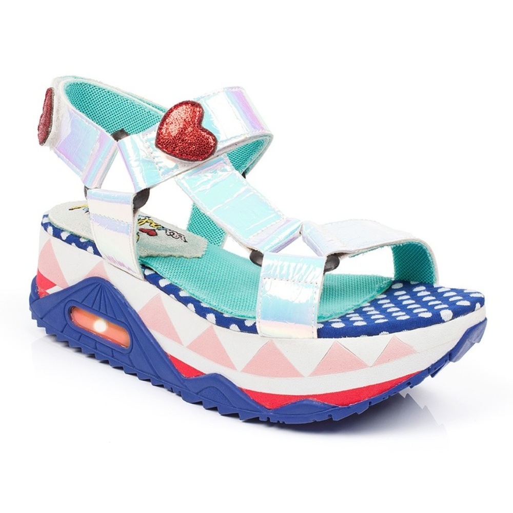 Irregular Choice Light Up Globetrotter Sandal RARE